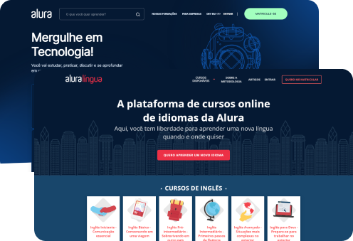 Tela da Alura PLus